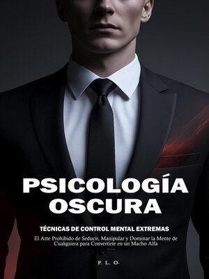 cover image of Psicología Oscura